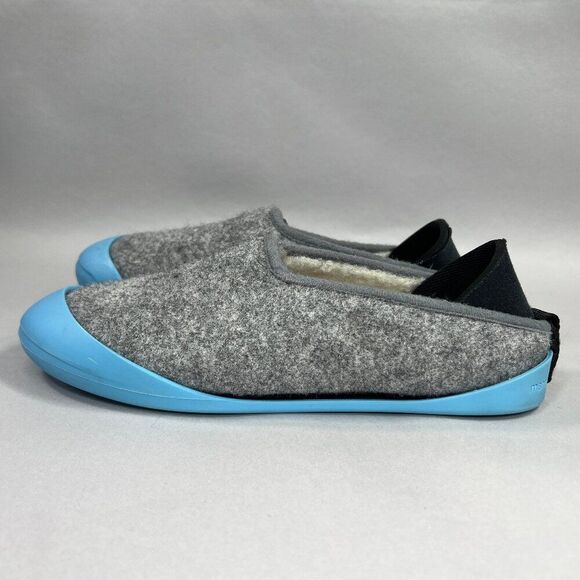 Mahabis Women's Size 6.5 Classic Gray Wool Slippers - Picture 4 of 16